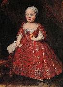 unknow artist Portrait of Carlo, Duke of Aosta who later died in infancy Sweden oil painting artist